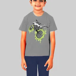 ACTLIVE Boys Grey Cotton Blend Clothing Set-image-24
