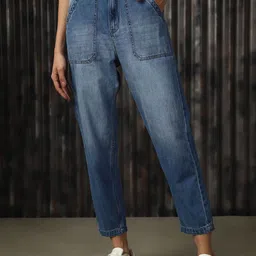 High Star Women Comfort High-Rise Light Fade Jeans-image-37