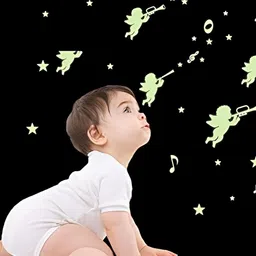 INDIAN ROYALSGreen & Black Printed Self-Adhesive & Durable Wall Sticker-image-67