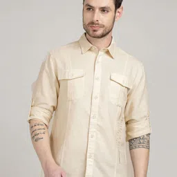 Royal Enfield Men Opaque Casual Shirt image 1