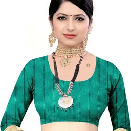 jayant creation Blue Silk Cotton Kanjeevaram Sarees image 3