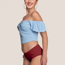 POOJA RAGENEE Pack of 2 Mid-Rise Hipster Briefs image 3