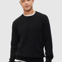GAP Cable-Knit Round Neck Pullover-picture-23