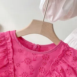 TIOR Embroidered Fit & Flare Dress image 5