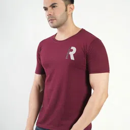 John Peters Typography Printed Round Neck Short Sleeves T-shirt-picture-26