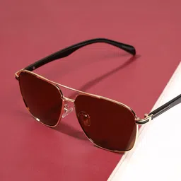 French Accent Men Aviator Sunglasses with Polarised Lens AW24_FASG1042 image 1