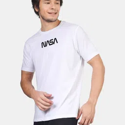 Greylongg Men Typography Applique T-shirt image 3