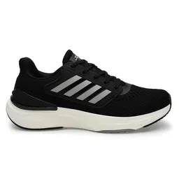 JQR Men Lace Ups Black Running Shoes image 5