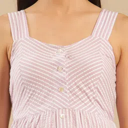 Shades of Sabi Floral Print Fit & Flare Midi Maternity Dress image 5