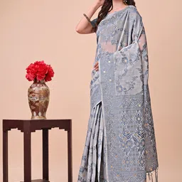 leelipeeri designer LeeliPeeri Women Designer Paisley Zari Designer Saree image 5