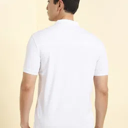 Allen Solly Men Printed Polo Collar T-shirt image 3