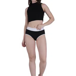 ORLIZEA Cotton Blend Hipster Briefs image 2