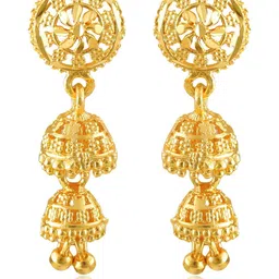 VIVASTRI Women Gold-Plated Alloy Earrings-picture-21