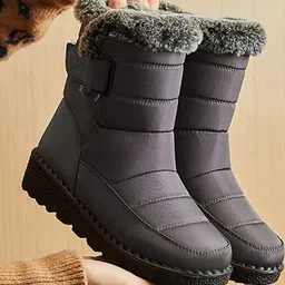 Miss Mosa By Akanksha Women Waterproof Winter Snow Boots-picture-34