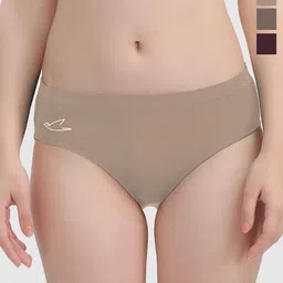 FREECULTR Stylish Hipster Trunks for Women Everyday Comfort & Support Pack of 3-picture-40