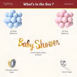 Special You Set Of 43 White & Black Festive Decors image 4