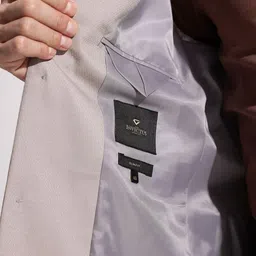 INVICTUS Slim Fit Notched Lapel Single Breasted Formal Blazer image 2