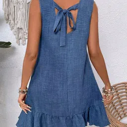 StyleCast x Revolte Sleeveless Drop-Waist Dress image 4