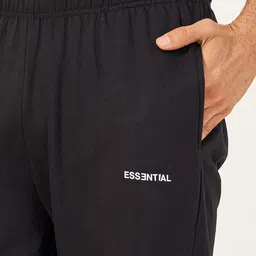 Styli Men Open Hem Relaxed Fit Jogger with Embroidery image 3