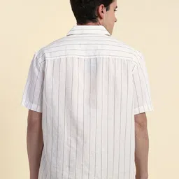 Allen Solly Men Striped Relaxed Fit Shirt image 4