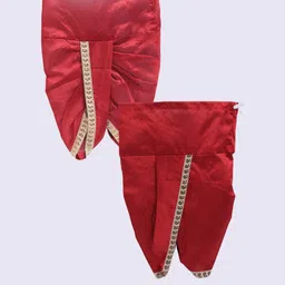 Covetus Kids-Boys Art Silk Solid Kurta Sets image 3