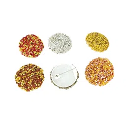 SZN Pack Of 6 Artificial Stones Studded Brooh Saree Clip-image-4