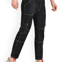 LINARIA Men Classic Slim Fit Cargo Styles Jeans-picture-40