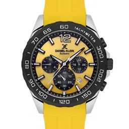 Daniel Klein Exclusive Men Round Dial & Straps Analogue Watch DKX.1.13742-3-picture-16