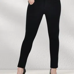 LINARIA Women Cotton Classic Straight Fit Mid-Rise Jeans-image-34