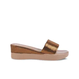 JM Looks Women Comfortable Sole Attractive Design Open toe Platform Heel Sandals image 4