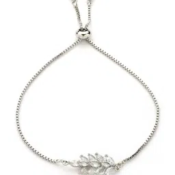 VOGUE HAIR ACCESSORIES American Diamond Studded Wraparound Bracelet image 2