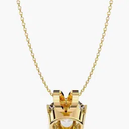 VALANOVA 925 Sterling Silver Plated With Diamond Pendant 0.88 gm image 5