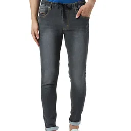 PERF Men Jean Regular Fit Mid-Rise Light Fade Jeans-picture-17