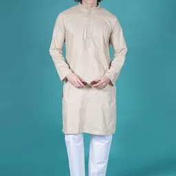 V-Mart Woven Design Thread Work Kurta With Pyjamas-picture-34