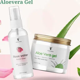 Herbal Mitra Set Of 2 Rose Water Toner Mist - 200 ml Each image 4