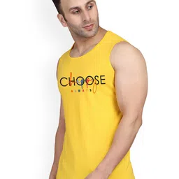 SLOWLORIS Pack Of 2 Printed Pure Cotton Gym Vests
SL26 COMBO (LOUD BLACK) (CHS YELLOW) image 3