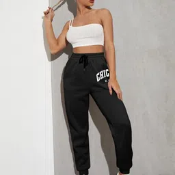 TABADTOD Women Printed Relaxed Joggers Trousers-picture-17