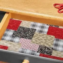 Mopak Decor Red Set of 1 Regular Shelf Liner Organisers image 5