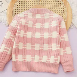 Little Surprise Box LLP Girls Checked Top with Skirt-image-74