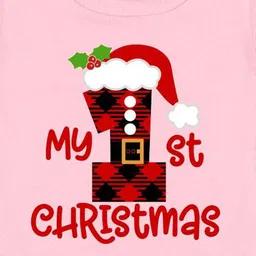 Arvesa My First ChristmasPrinted Bodysuit image 2