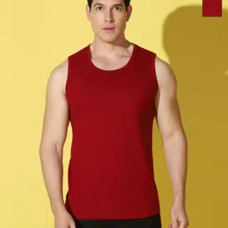 WOOSTRO Men Pack of 2 Solid Round Neck Cotton Slim Fit T-shirts-image-36