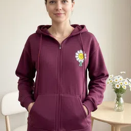 Moda Rapido Women Hooded Sweatshirt-image-24