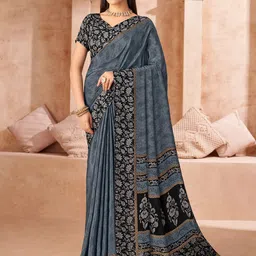 KALINI Poly Crepe Saree-picture-36