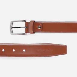 Peter England Men Solid Leather Formal Belt image 4