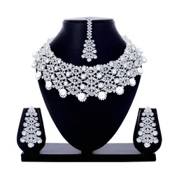 Women Click Stone-Studded Jewellery Set-picture-36