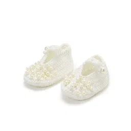 FUNKRAFTS Kids Handmade Crochet Acrylic Booties image 1
