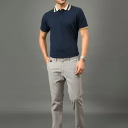 THE BEETEL HOUSE Polo Collar Cotton Pockets T-shirt image 3