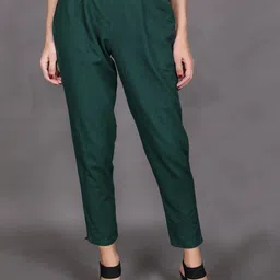 Me Craft Women Mid-Rise Regular Fit Comfort Trousers-image-61
