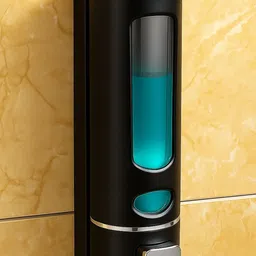 Clinton Black Solid Plastic Soap Dispenser-picture-30