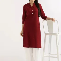 KALINI Mandarin CollarKurta image 1